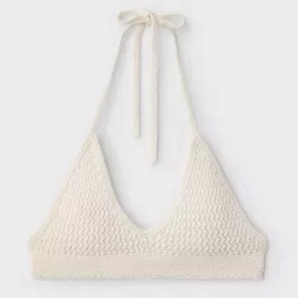 Rag & Bone Lena Halter Cotton Top Size S